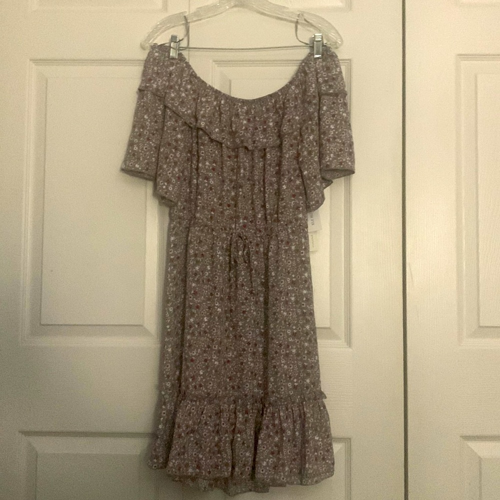 Nine Britton Amanda Ruffle Detail Dress size M